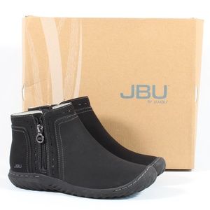Women's JBU Juno Casual Ankle Booties Boots Black